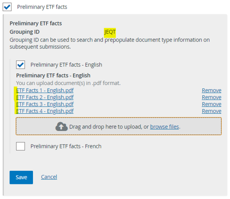 Securities Offerings filings - SEDAR+ Resources